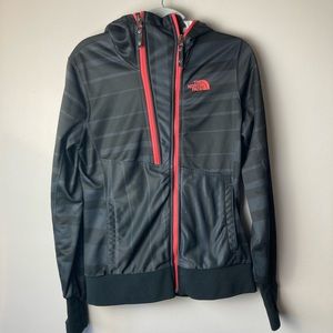 The North Face zip-up sweater